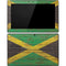 Jamaican Flag Dark Wood Surface Pro Tablet Skin